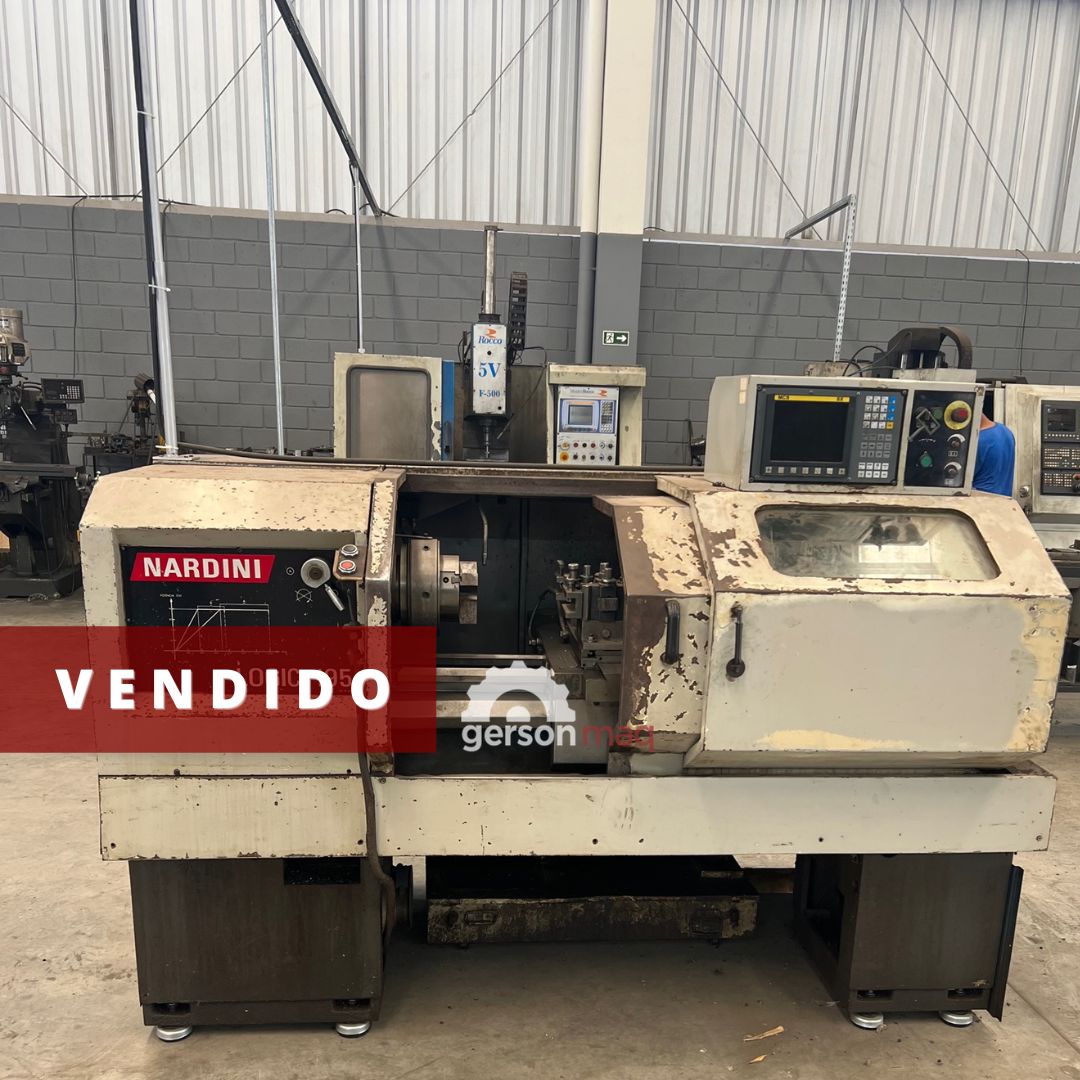TORNO CNC NARDINI LOGIC 195 SISTEMA GANG